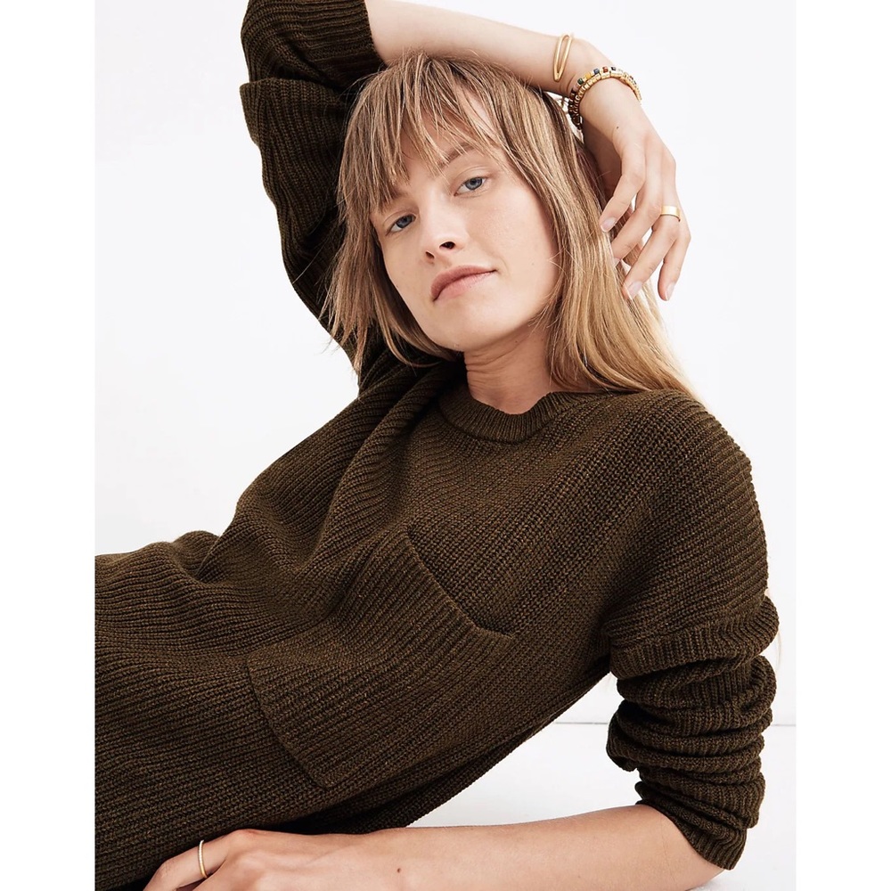 Madewell Thompson Pocket Pullover Sweater